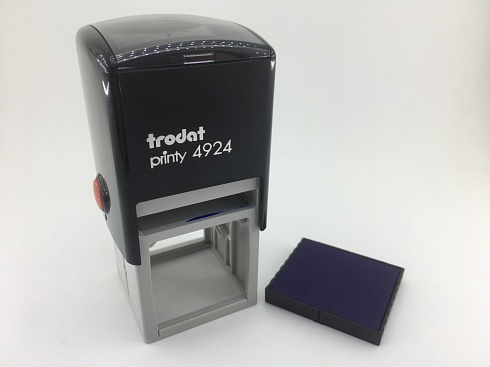 Оснастка для печати Автоматическая Trodat Printy 4924, пластиковая со штемпельной подушкой, Изготовление печатей и штампов в Самаре.